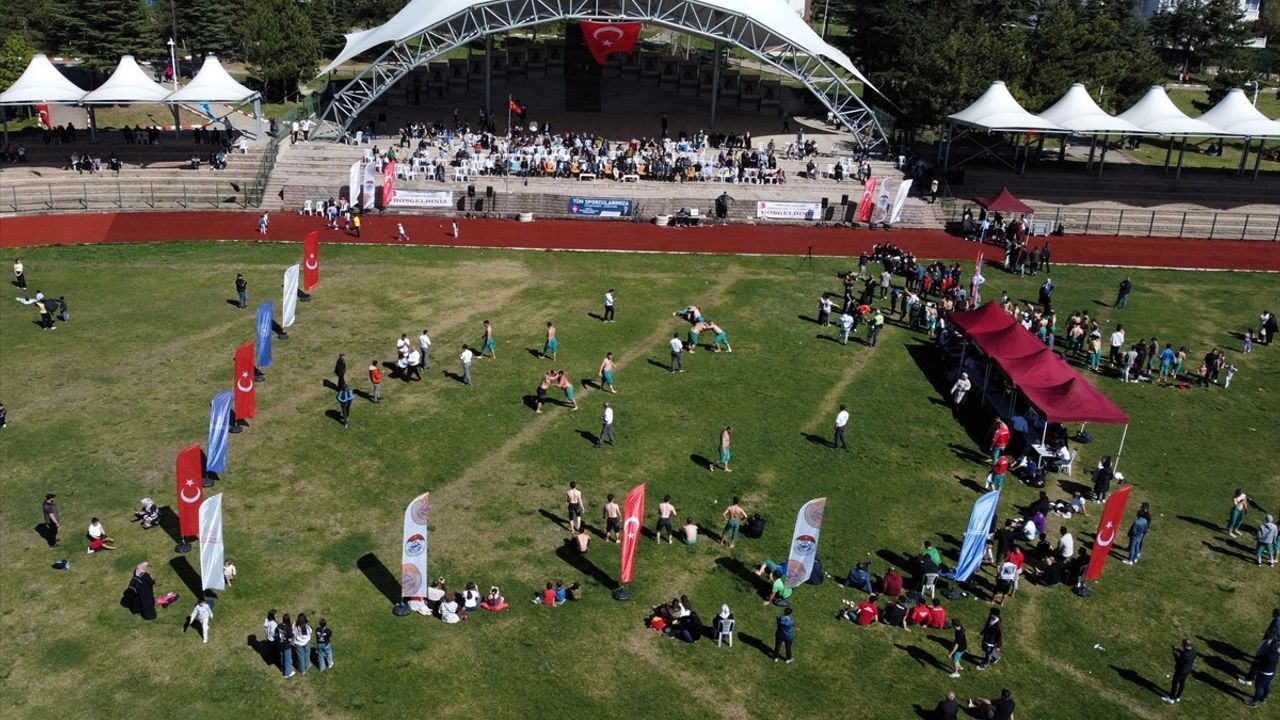 Bilecik'te Geleneksel Karakucak Güreş Festivali Gerçekleşti