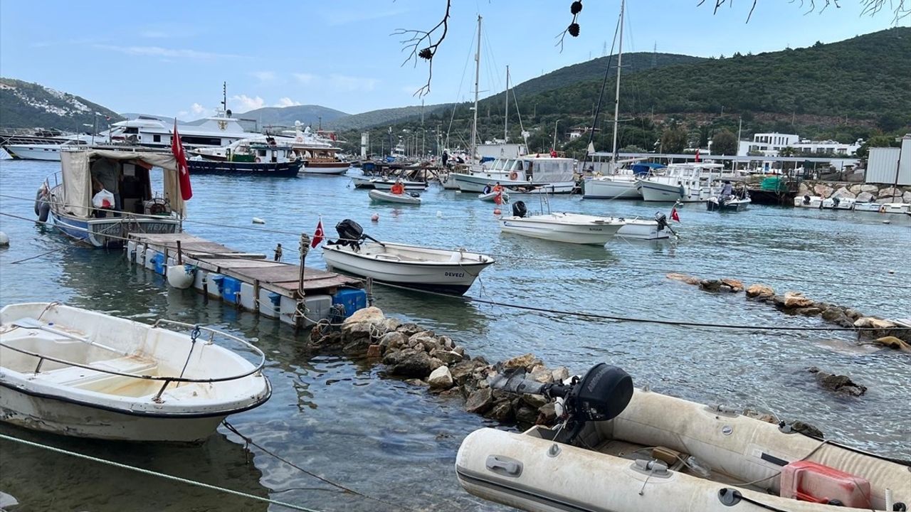 Bodrum'daki Yasa Dışı Tonozlar ve Terk Edilmiş Tekneler Kaldırıldı