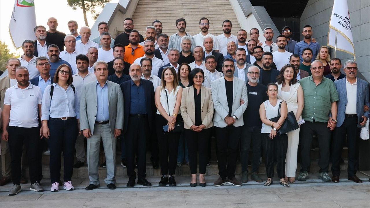 Burç Baysal Amed Sportif Faaliyetler Kulüp Başkanlığına Yeniden Seçildi