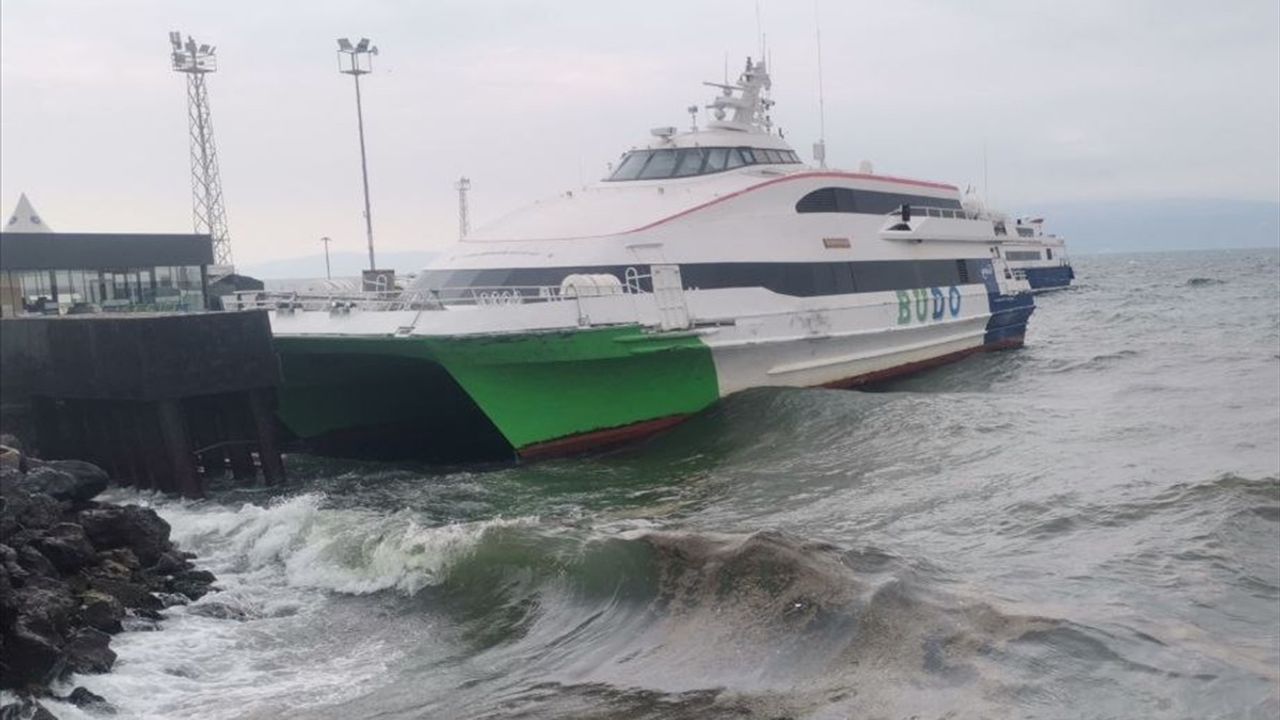 Bursa Deniz Otobüslerinde 8 Sefer İptal Edildi