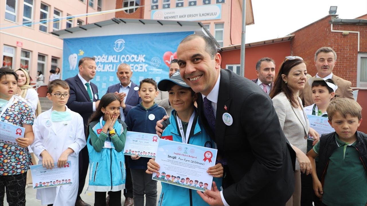 Çankırı'da Öğrenciler Sağlıklı Yaşam İçin Eğitildi