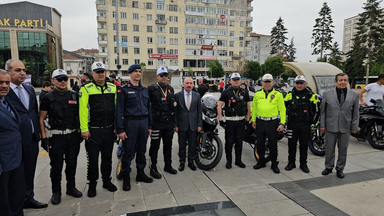 Çorum'da Çocuklara Trafik Güvenliği Eğitimi Verildi