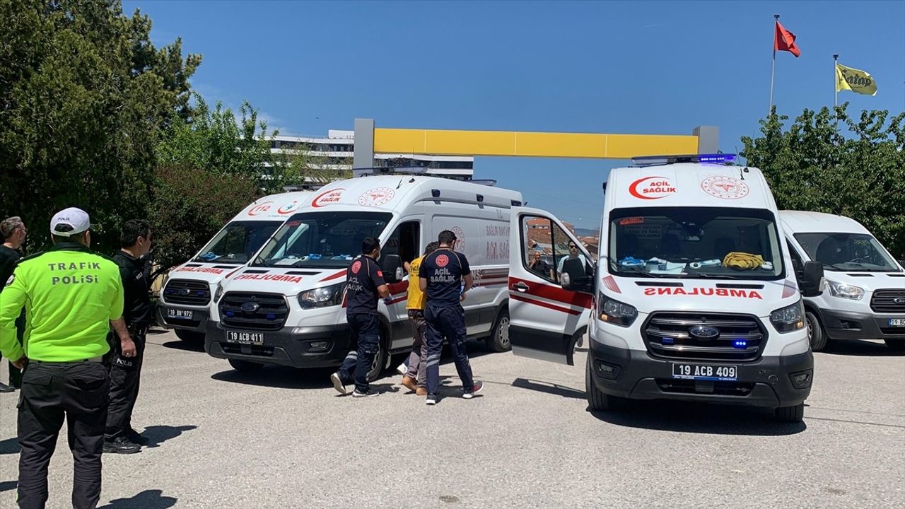 Çorum'da Un Fabrikasında Patlama: 8 Yaralı