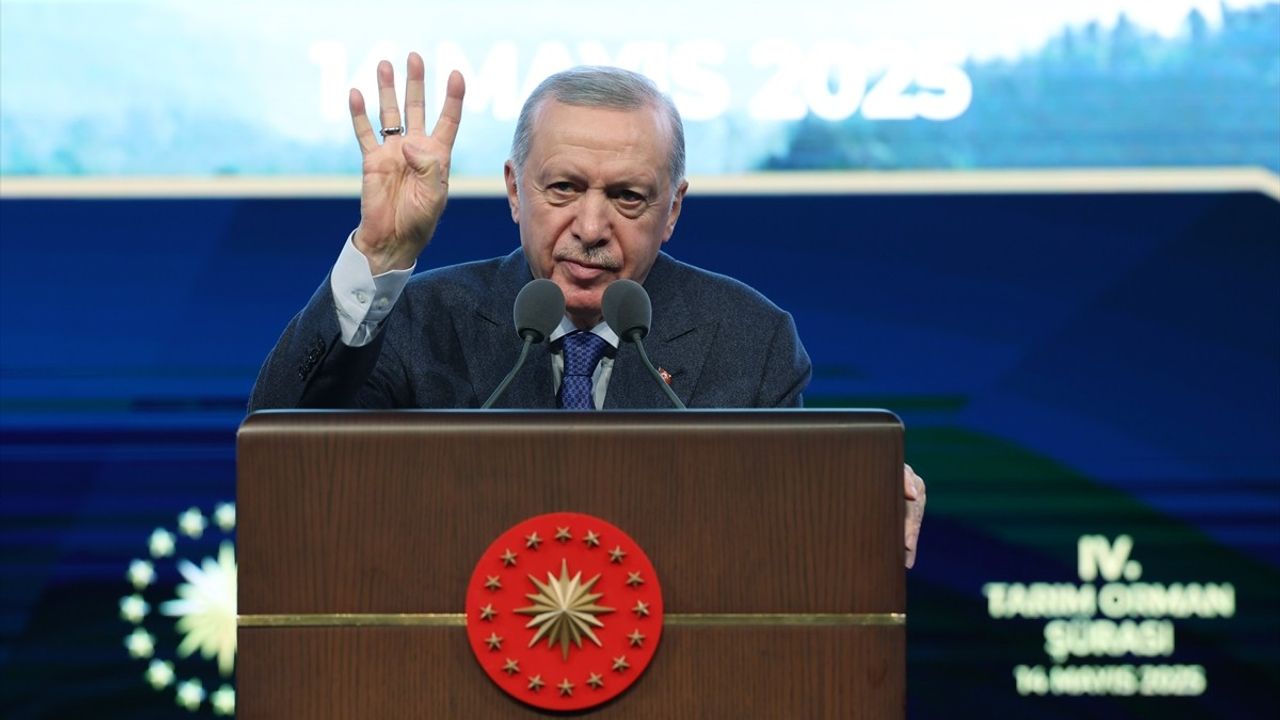 Cumhurbaşkanı Erdoğan, 4. Tarım Orman Şurası'nda Gelecek Vizyonunu Açıkladı