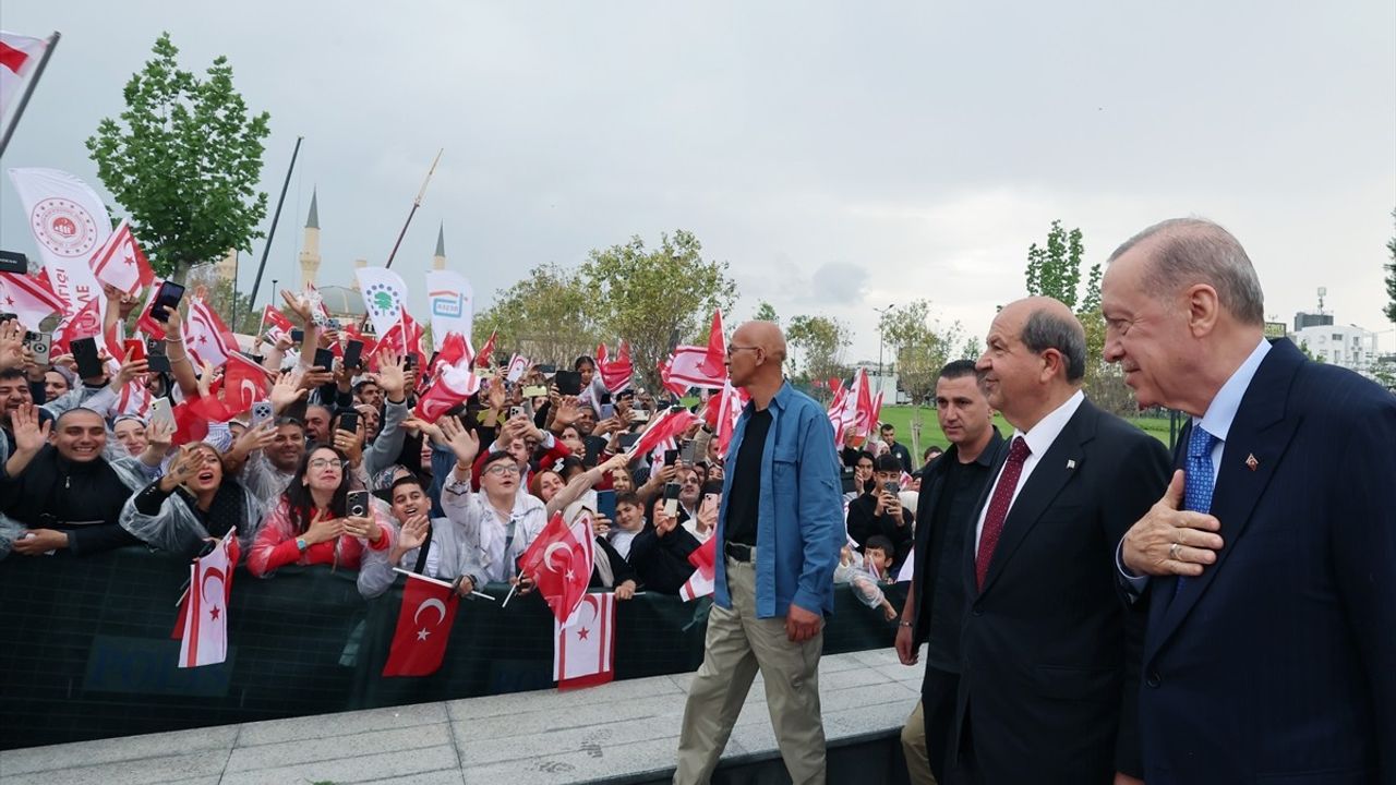 Cumhurbaşkanı Erdoğan, KKTC Cumhuriyet Yerleşkesi'nin Açılışını Yaptı
