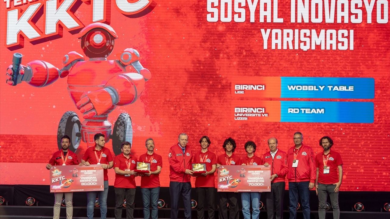 Cumhurbaşkanı Erdoğan, TEKNOFEST KKTC Ödül Töreni'nde Teknoloji Yatırımlarını Vurguladı