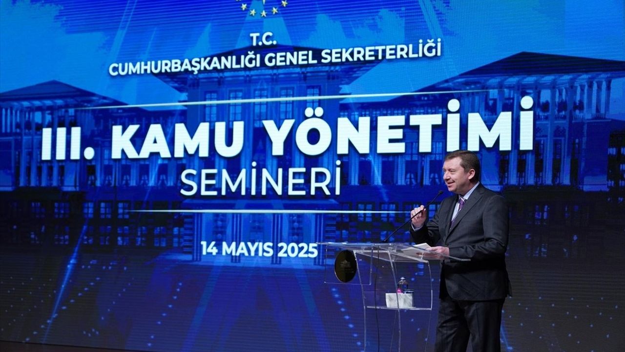 Cumhurbaşkanlığı Genel Sekreterliği'nden 3. Kamu Yönetimi Semineri
