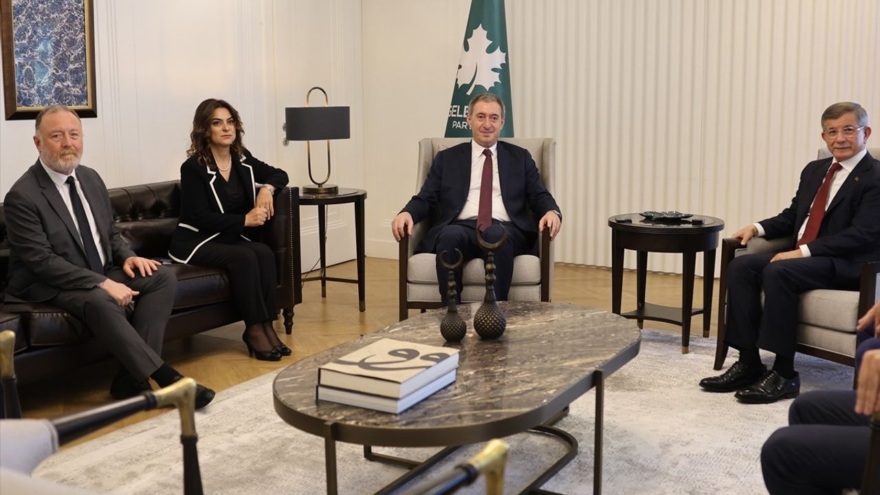 DEM Parti Eş Genel Başkanı Tuncer Bakırhan'dan Gelecek Partisi'ne Ziyaret