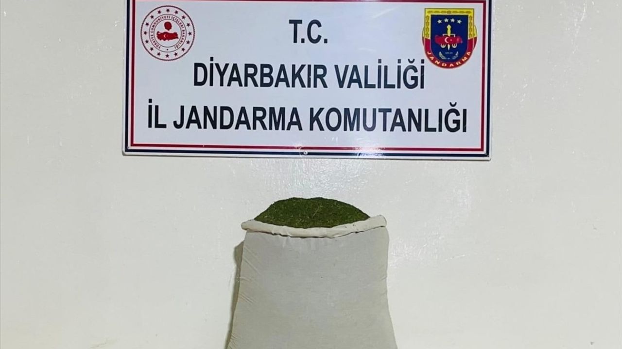 Diyarbakır Lice'de 77 Kilogram Esrar Ele Geçirildi