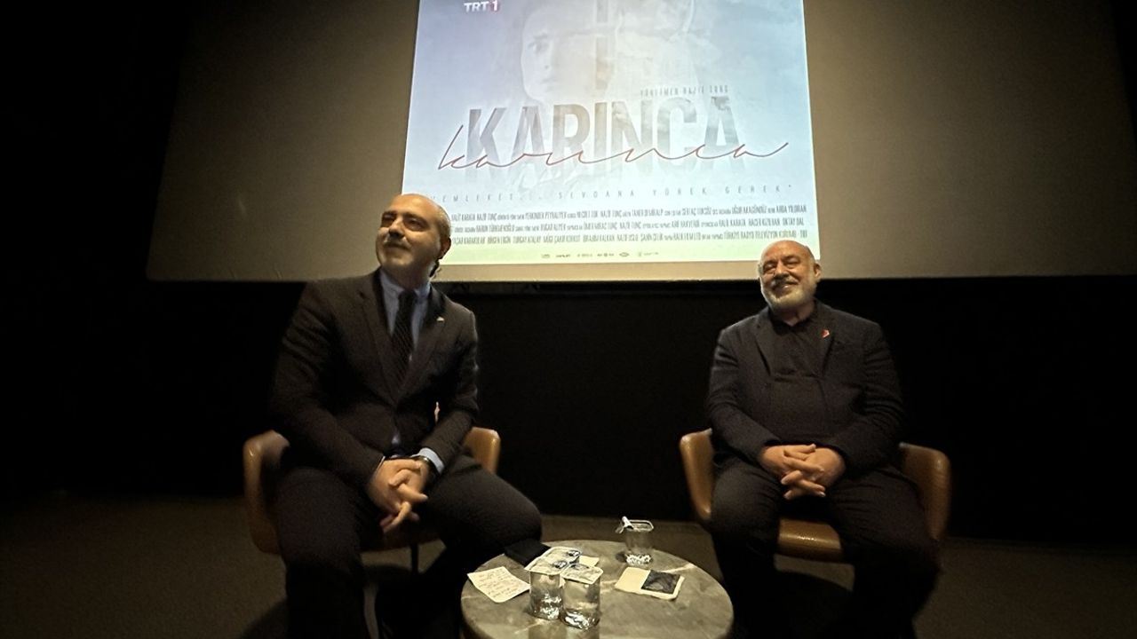 Düzce Uluslararası Konuralp Film Festivali'nde Film Gösterimi ve Söyleşi Yapıldı
