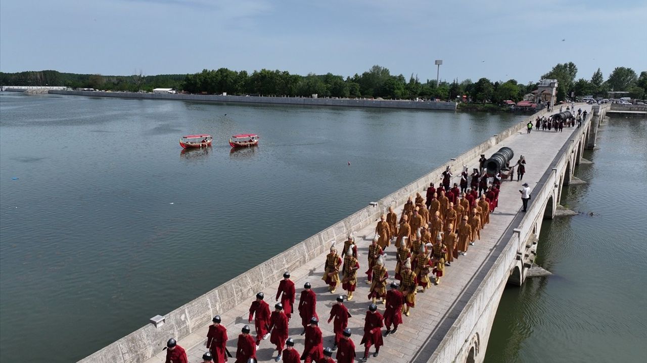 Edirne'de Jandarma Mehteran Birliği'nden İstanbul'un Fethi Konseri