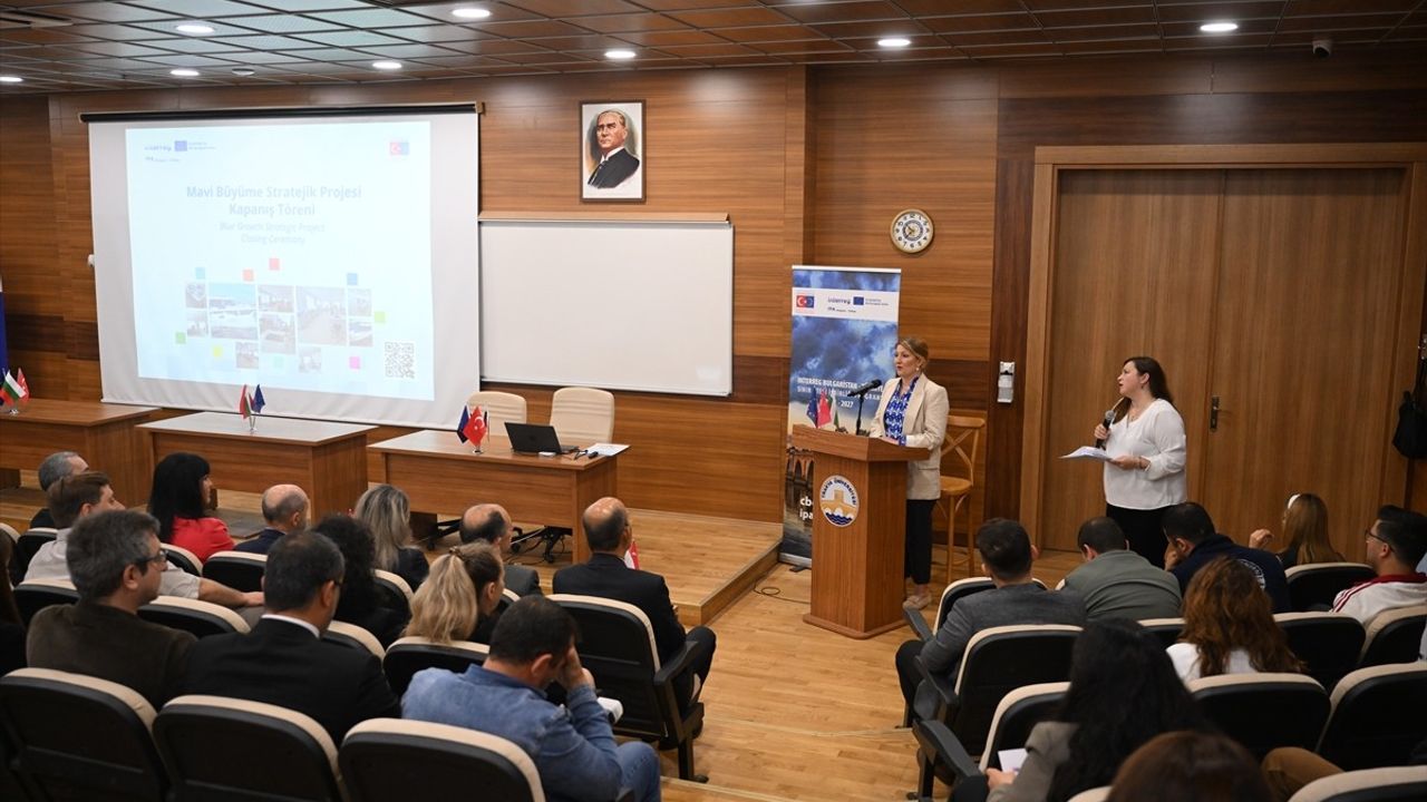 Edirne'de 'Mavi Büyüme İçin Sınır Ötesi İşbirliği' Projesinin Kapanış Töreni Gerçekleştirildi