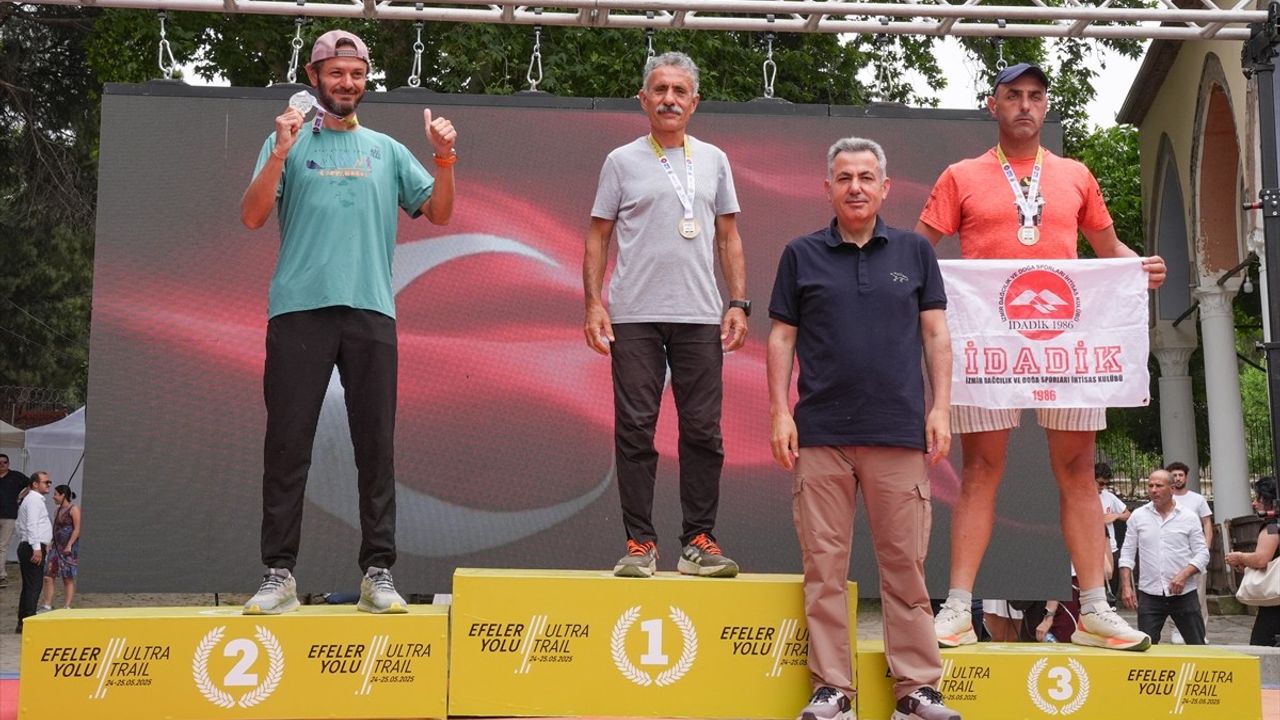 Efeler Yolu Ultra Trail Yarışları İzmir'de Tamamlandı