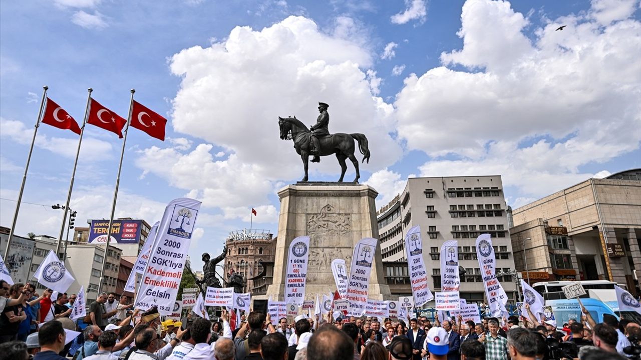 Emeklilikte Adalet Derneği'nden Kademeli Emeklilik Talepleri