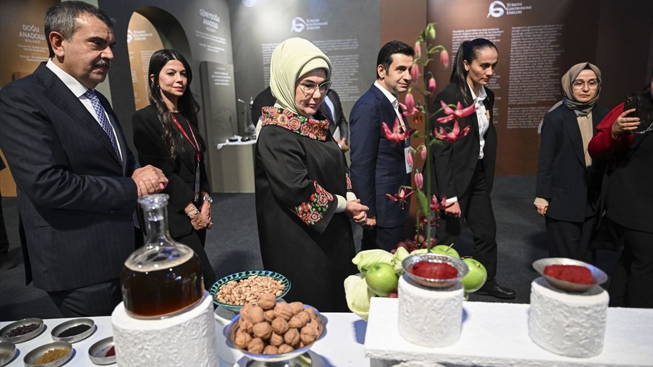 Emine Erdoğan, Türkiye Gastronomi Liseleri Projesi'ni Tanıttı