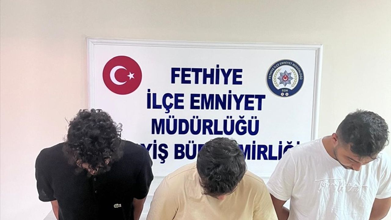 Fethiye'de Kadın Darbedildi, Olay Güvenlik Kamerasında Görüntülendi