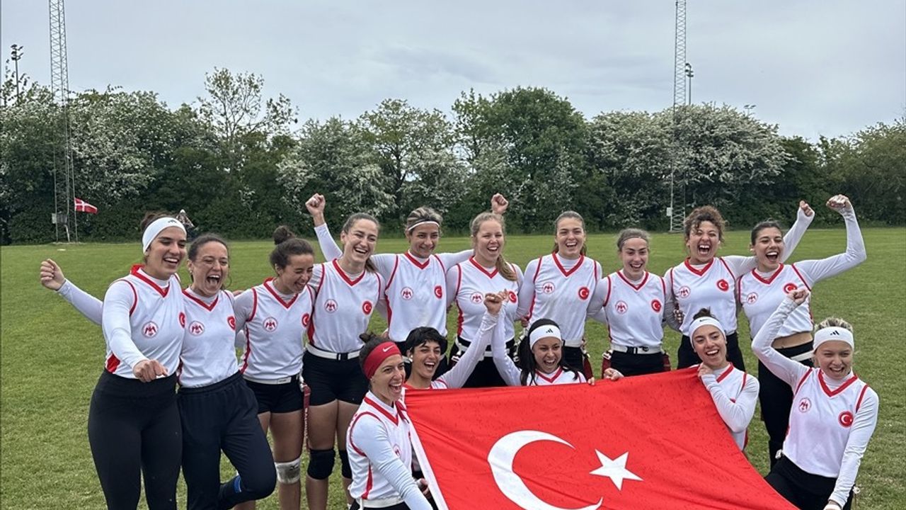 Flag Futbol Kadın Milli Takımı Kopenhag Bowl 2025'te Şampiyonluk Elde Etti