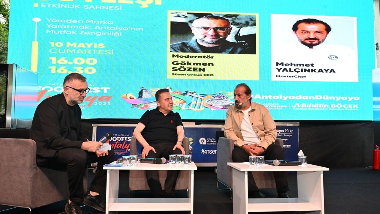 FoodFest Antalya Uluslararası Gastronomi Festivali Ünlü Şefleri Bir Araya Getirdi