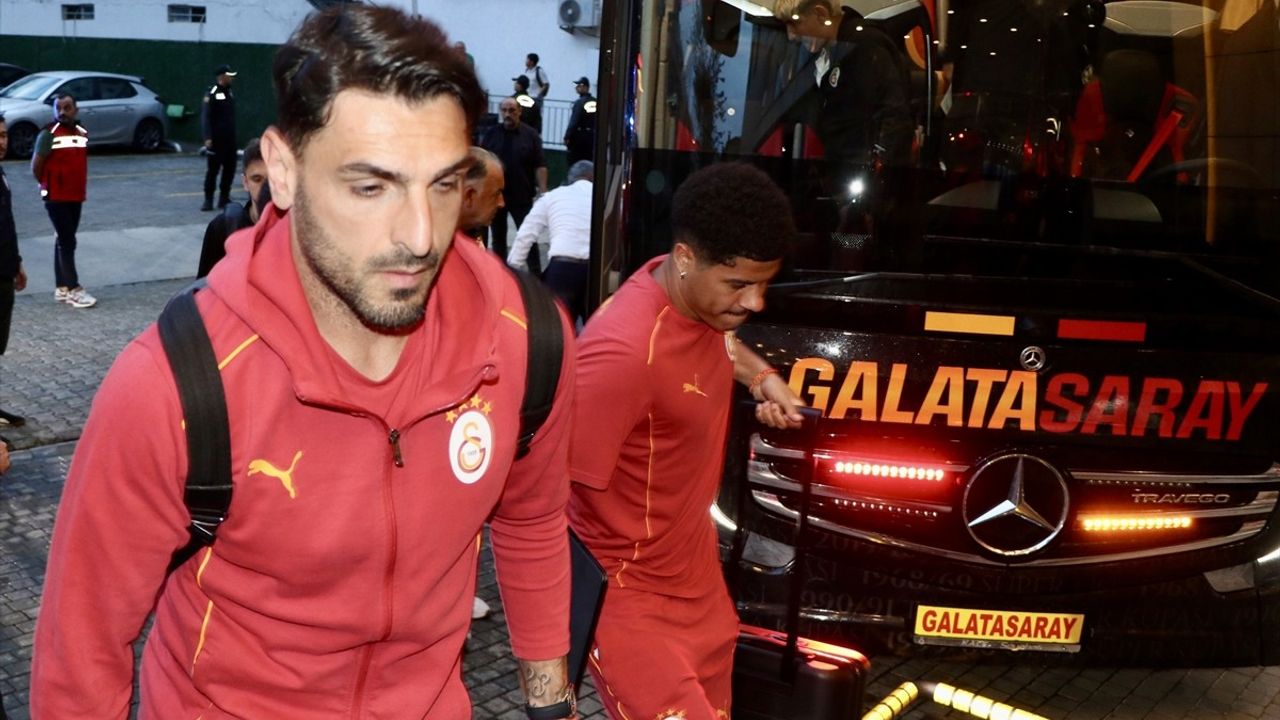 Galatasaray, Trabzon'a Varış Yaptı