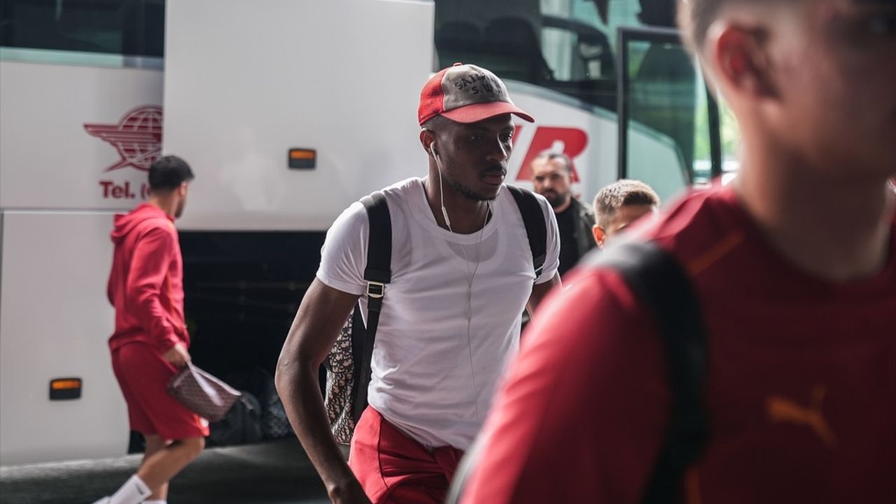 Galatasaray, Ziraat Türkiye Kupası Finali için Gaziantep'e Gitti