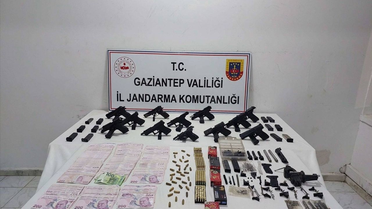 Gaziantep'te Silah Kaçakçılığı Operasyonu: İki Şüpheli Tutuklandı