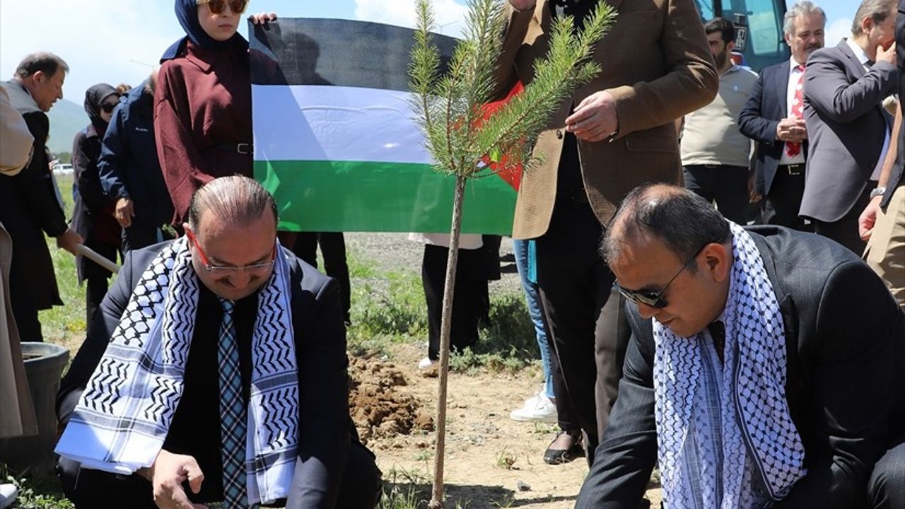 Gazze Hatıra Ormanı ile Filistin Halkının Acılarına Dikkat Çekildi