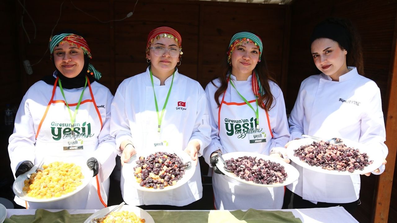 Giresun'un Lezzetleri Gastronomi Festivalinde Tanıtıldı