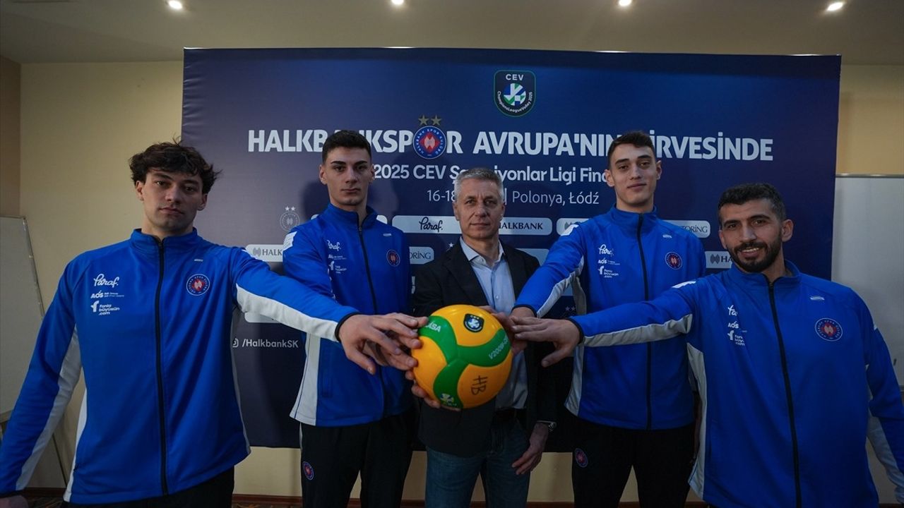 Halkbank, CEV Şampiyonlar Ligi Dörtlü Finali Öncesinde Basın Toplantısı Düzenledi