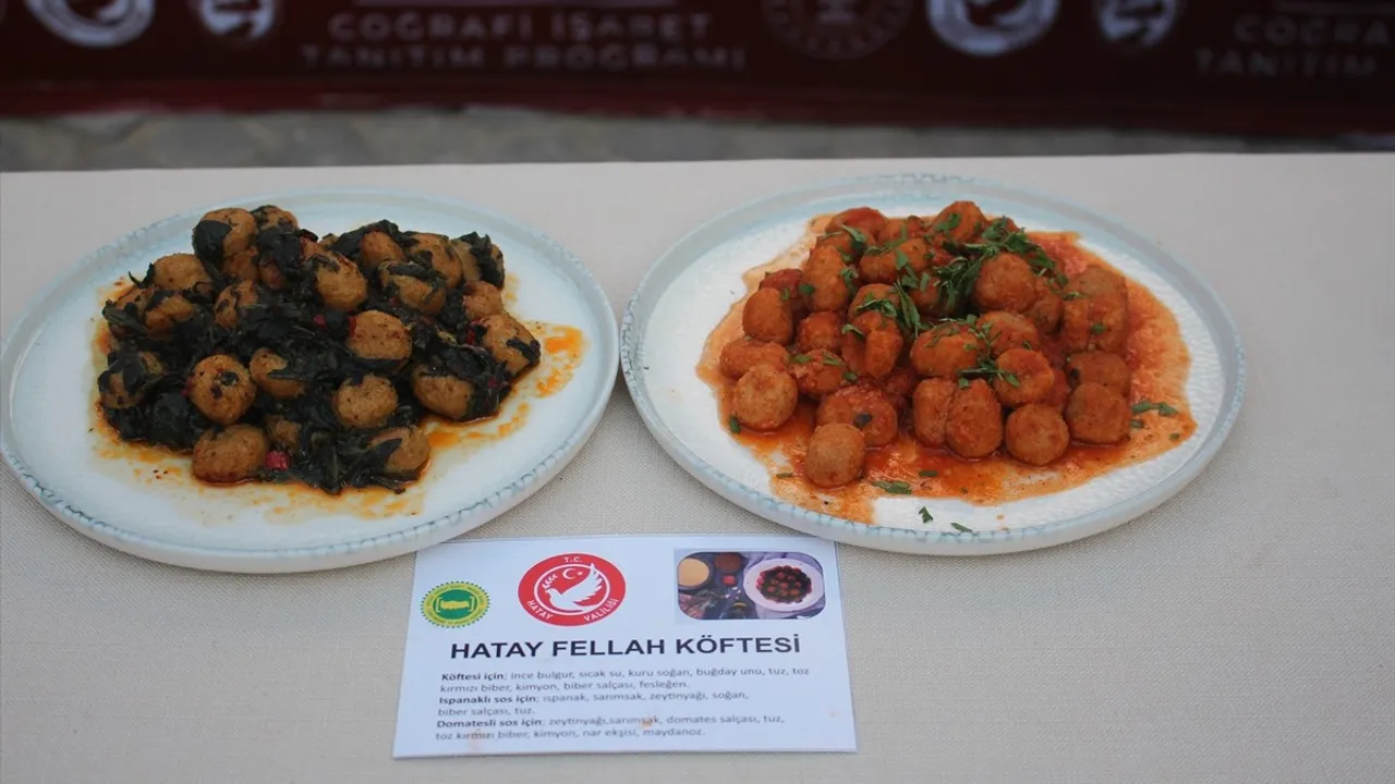 Hatay'ın 10 Yöresel Lezzeti Coğrafi İşaretle Tescillendi