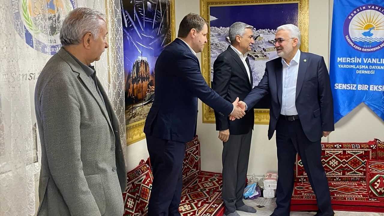 HÜDA PAR Genel Başkanı Yapıcıoğlu, Mersin'de Halk Buluşması'nda Gazze'ye Dikkat Çekti