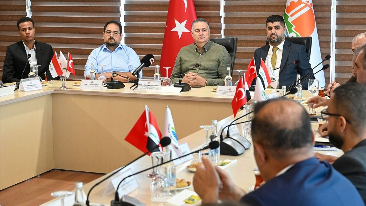 Iraklı İş İnsanları Antalya Sanayicileriyle Buluştu