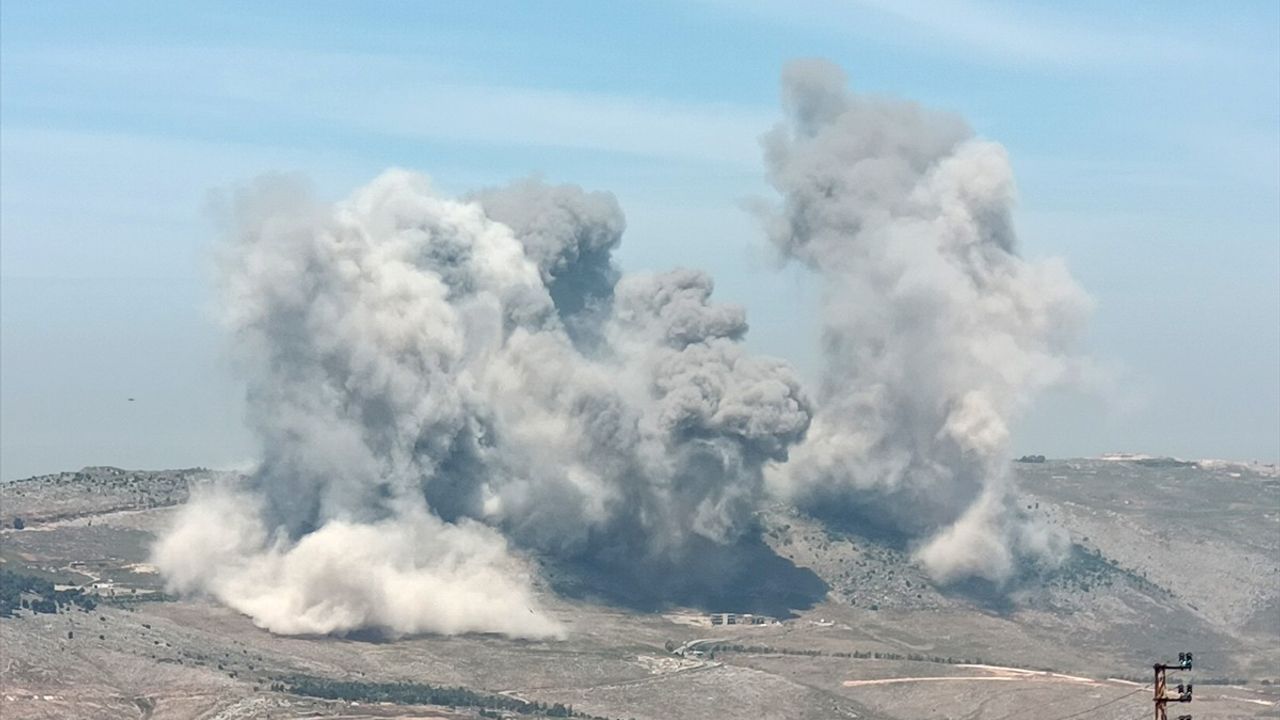 İsrail'in Lübnan'daki Hava Saldırısında Bir Ölü, Sekiz Yaralı