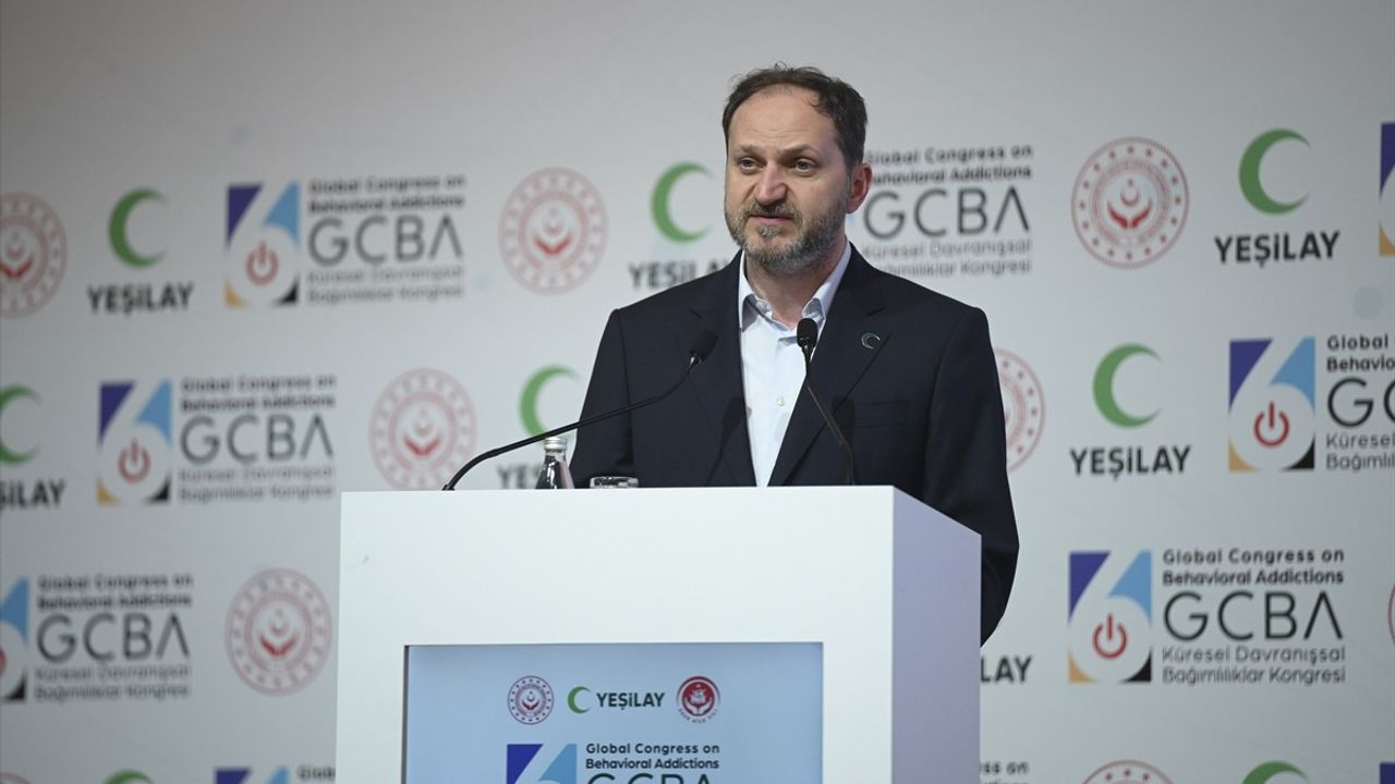 İstanbul'da 6. Küresel Davranışsal Bağımlılıklar Kongresi Başladı