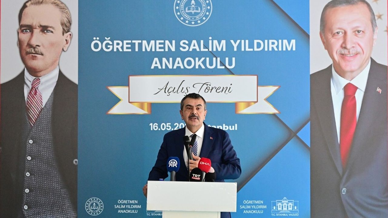 İstanbul'da Öğretmen Salim Yıldırım Anaokulu Açıldı