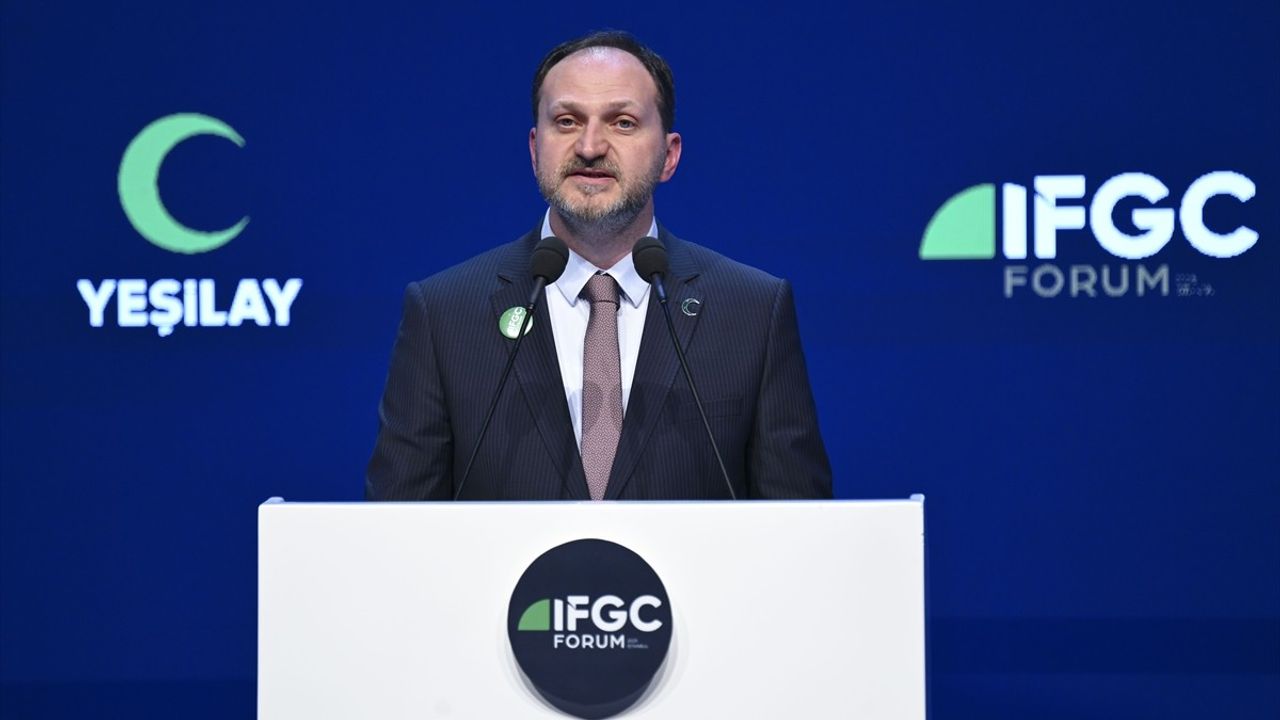 İstanbul'da Uluslararası Yeşilay Federasyonu Forumu Düzenlendi