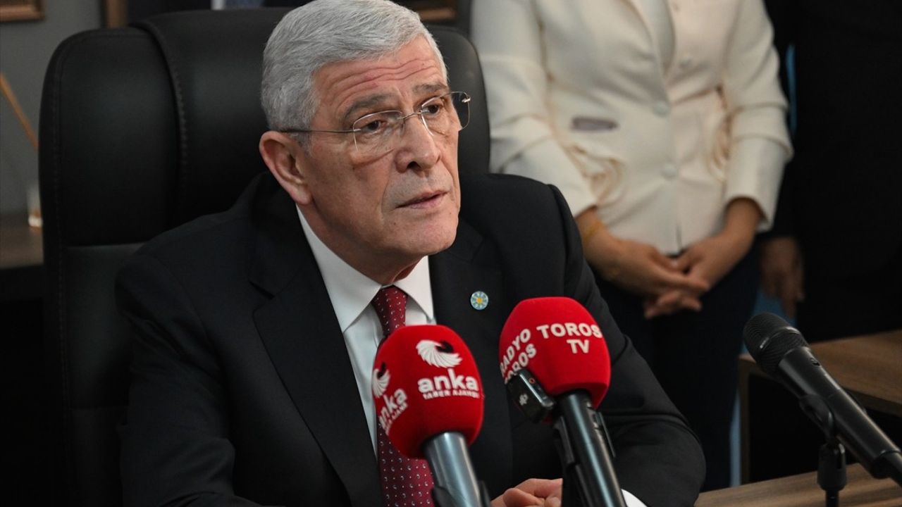 İYİ Parti Genel Başkanı Dervişoğlu, Adana'da Yeni Anayasa ve Tarım Konularında Açıklamalarda Bulundu