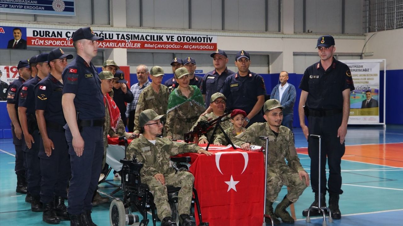 Kahramanmaraş'ta 20 Engelli Temsili Askerlik Töreni Düzenlendi