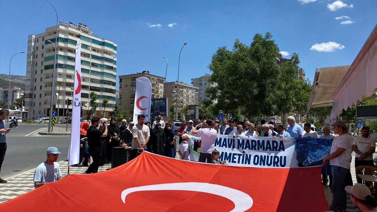 Kahramanmaraş'ta Mavi Marmara Saldırısı Anma Etkinliği Düzenlendi