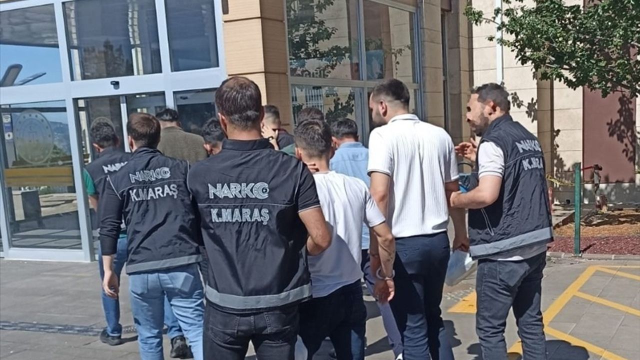 Kahramanmaraş'ta Uyuşturucu Operasyonu: 13 Şüpheli Tutuklandı