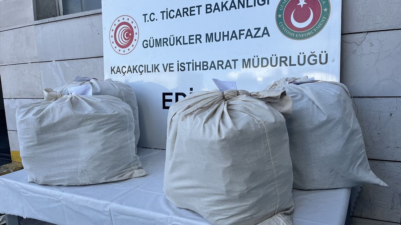 Kapıkule Sınır Kapısı'nda 87 Kilo Uyuşturucu Ele Geçirildi