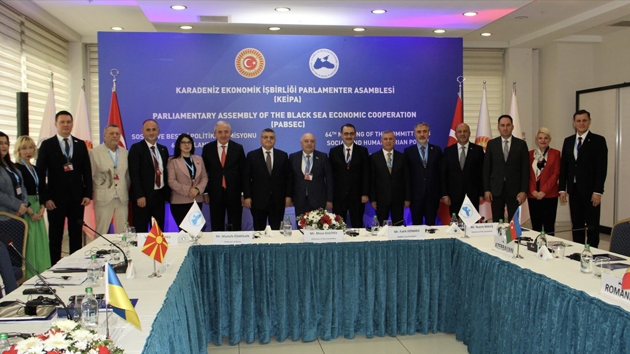 Karadeniz Ekonomik İşbirliği Parlamenter Asamblesi Toplantısı Sinop'ta Gerçekleştirildi
