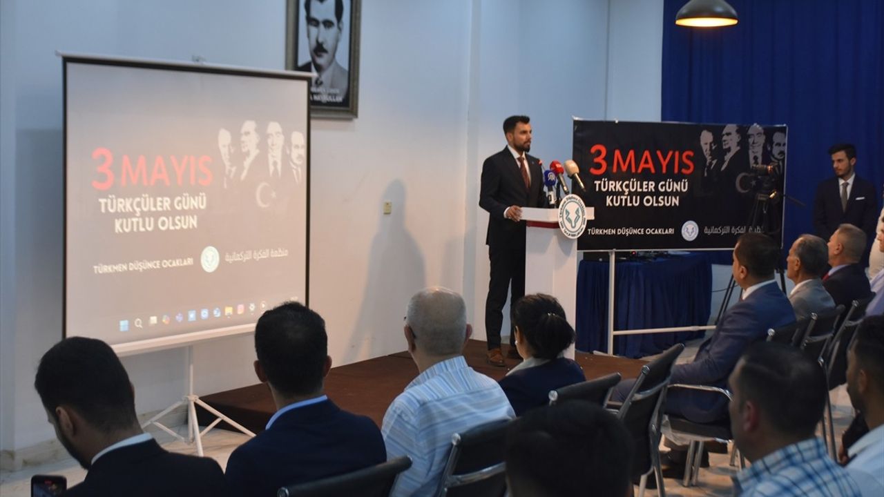 Kerkük'te 3 Mayıs Türkçülük Günü Kutlaması Gerçekleştirildi