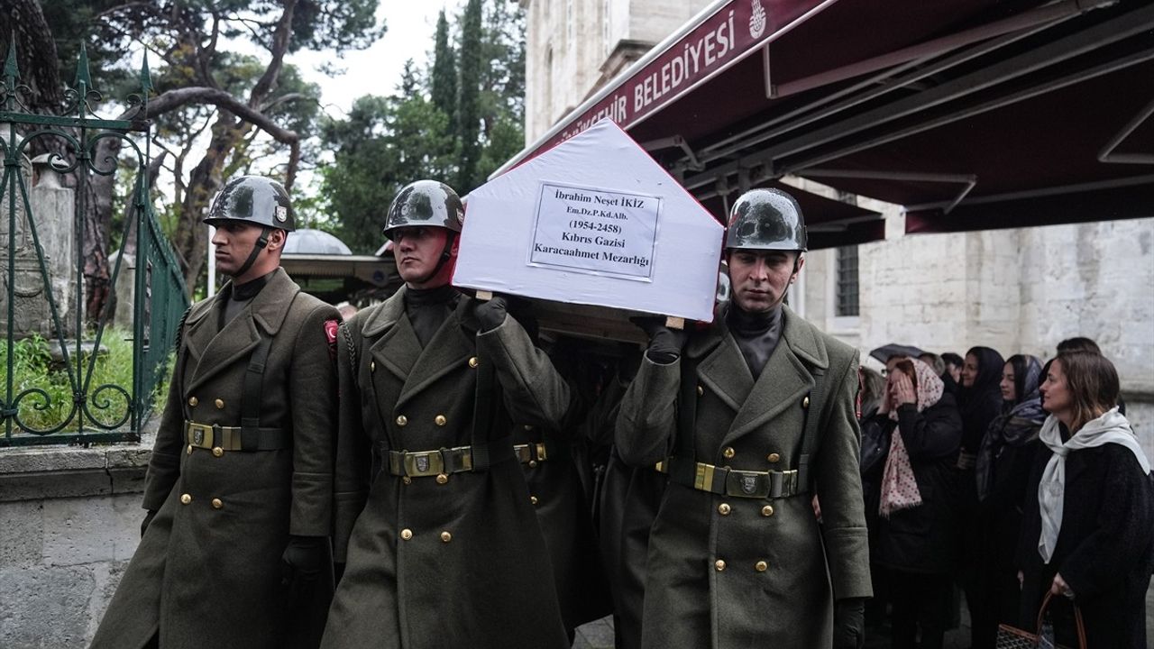 Kıbrıs Barış Harekatı'nın Komutanı İbrahim Neşet İkiz İçin Cenaze Töreni Düzenlendi