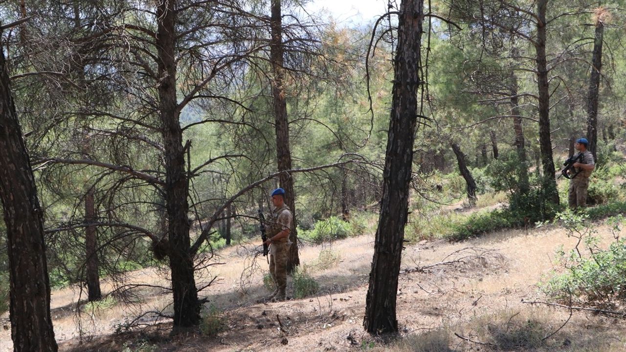 Kilis'te Orman Yangınlarına Karşı Hava ve Karadan Denetim