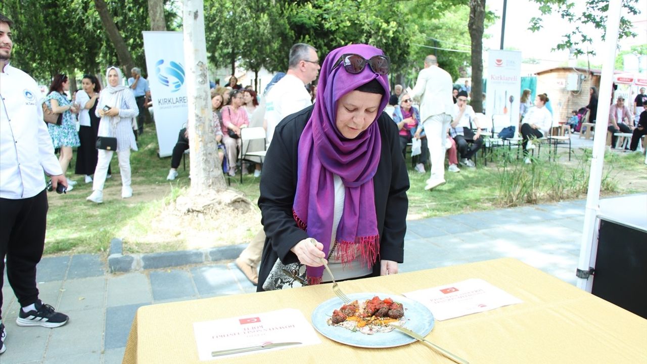 Kırklareli'nde Türk Mutfağı Haftası'nda Girit Lezzetleri Tanıtıldı