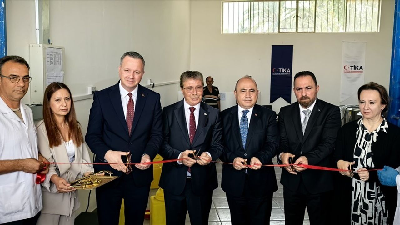 KKTC'de TİKA Desteğiyle Süt Toplama Merkezi Açıldı