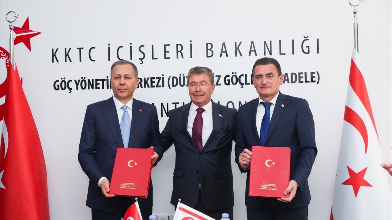 KKTC'de Türkiye Desteğiyle Göç Yönetim Merkezi Açıldı