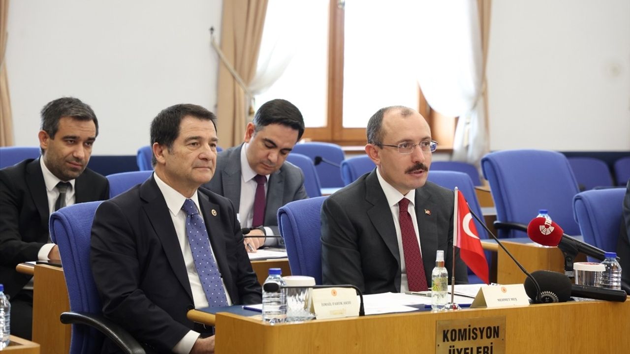 KKTC Heyetinden TBMM Plan ve Bütçe Komisyonu'na Ziyaret Gerçekleşti