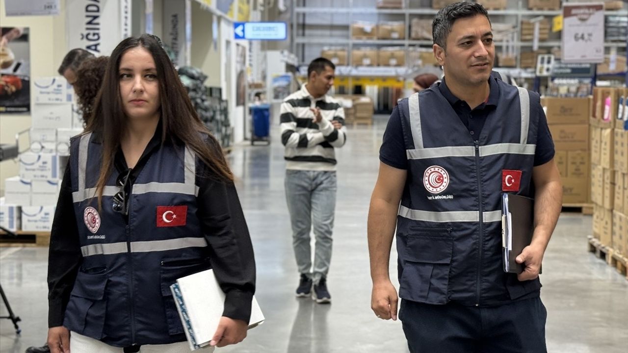 Konya'da Kurban Bayramı Öncesi Market Denetimleri Artıyor