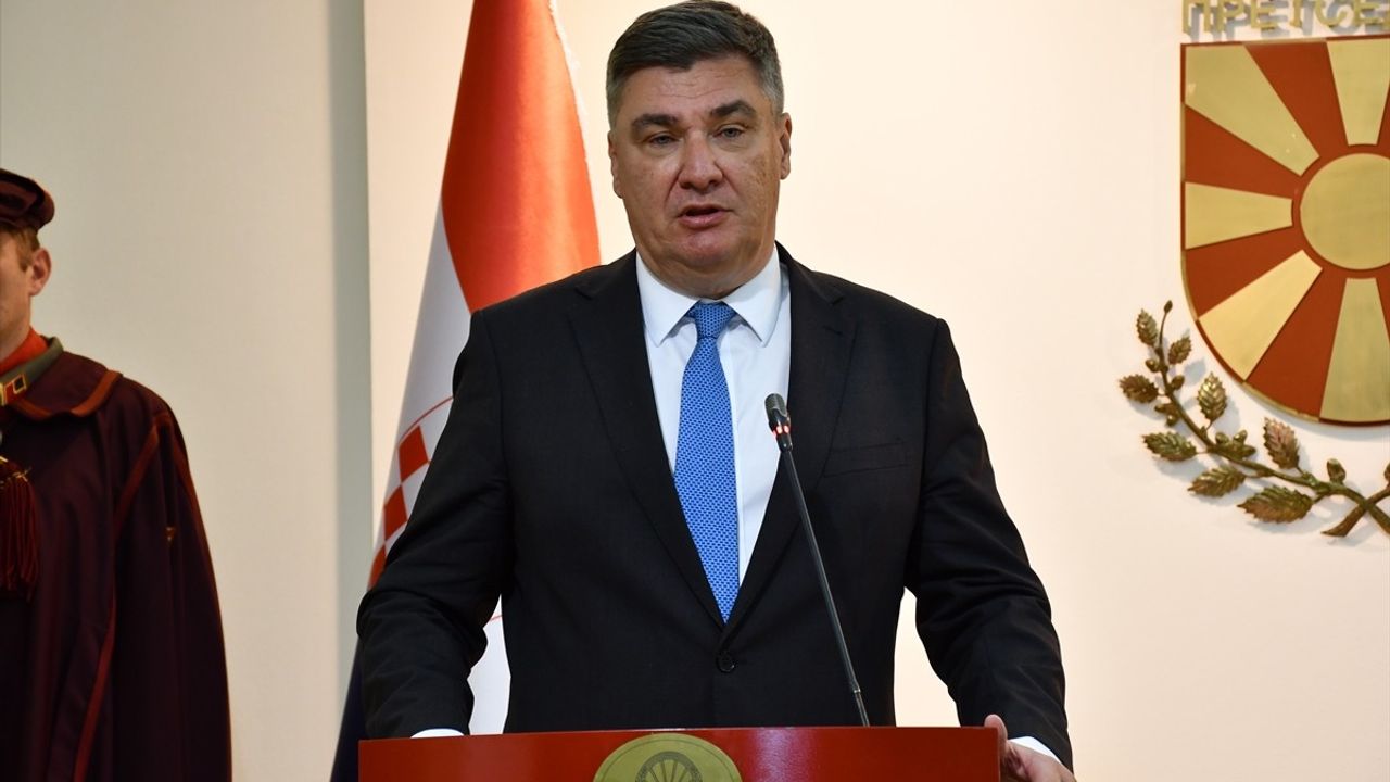 Kuzey Makedonya, AB Üyeliği Sürecinde Hırvatistan'dan Destek Arıyor